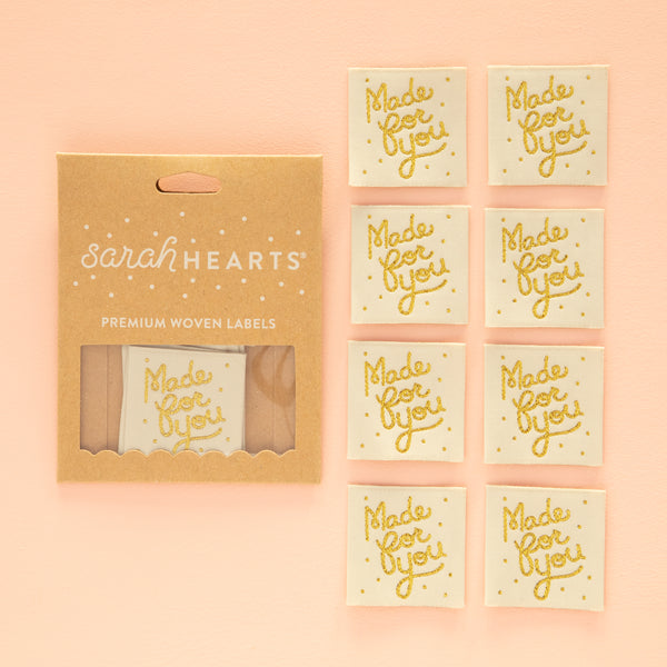 Sarah Hearts - Made For You GOLD (8pc)p