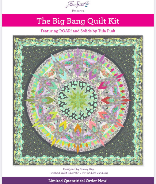 ROAR! - Tula Pink - Big Bang Quilt KIT