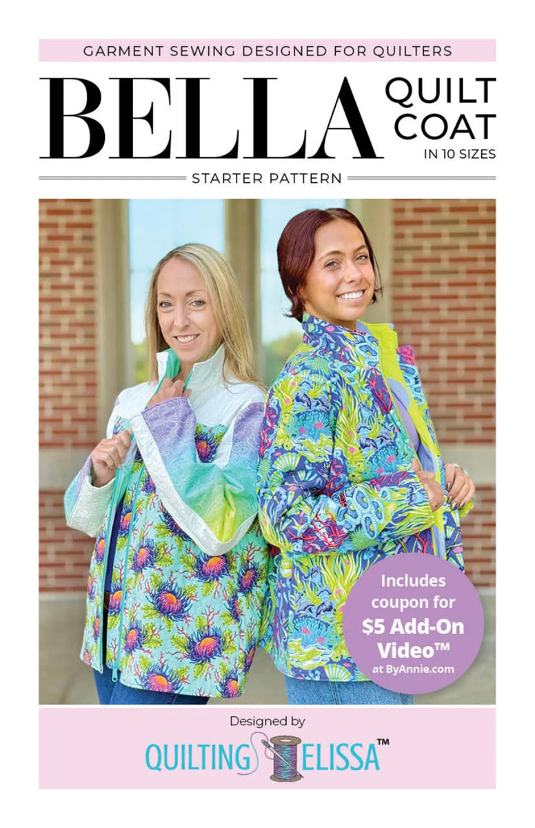 Bella Quilt Coat Pattern – Purple KATZ Quilting