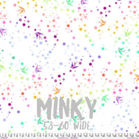 Tula Fairy True Colors  - MINKY*   58”-60” wide- Fairy Dust - White  - Preorder October 2024