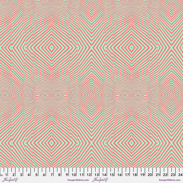 Tula Pink - Moon Garden - Lazy Stripe   PWTP022 - Lunar
