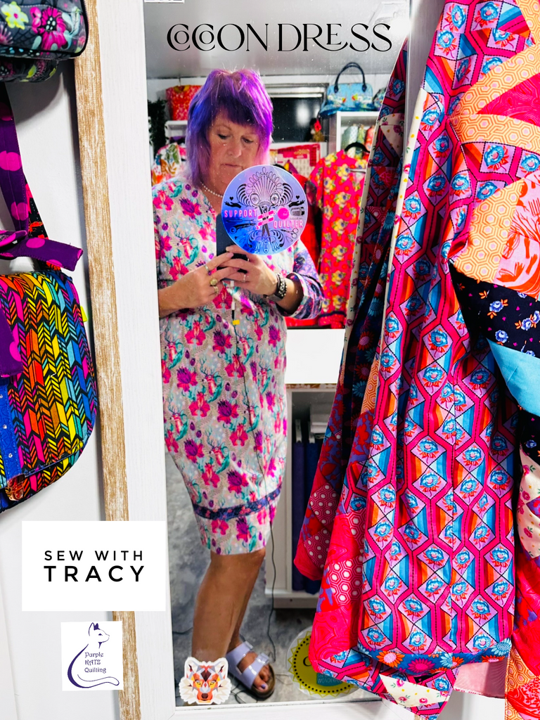 The Cocoon Dress Sew Along VIDEO Tutorial