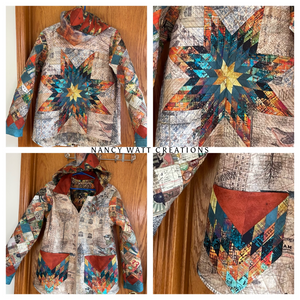 Nancy uses Quilt Smart Products to make her Free Spirit Coat Story