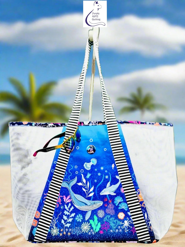 New Pattern Launch - the Taylor Beach Bag - Quilt Canada 2024