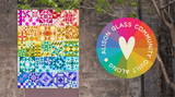 Alison Glass - Color Study Fabric Starter Kit - DARK background 70”x 90”