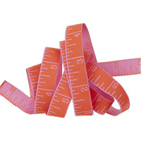 True Colors 2025 RIBBON Measure Twice in Sweet Tomato -  5/8" - price per Meter 40”