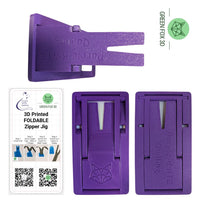 KATZ Bag Bling - PKQ Foldable Zipper Jig  *an original design by Green Fox 3D*