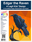Preorder - Legit Kit FABRIC ONLY Kit - Edgar the Raven