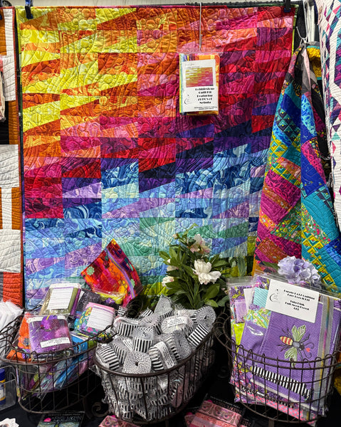 Cobblestone Quilt Kit featuring Nebula by Eye Candy Quilts