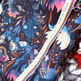 Midnight Moth- My Fabric Dresser - Cotton Canvas 56” wide