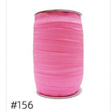 PKQ 1” Fold-over Elastic - cut into 3 m bundle in your choice of color