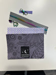 KATZ Bag KIT - Line’s Mini Pouch Technique - RARE - Tula Pink OOP Nightshade - Raven