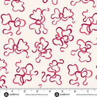 5m backing bundle Hearts Neuveau  - white