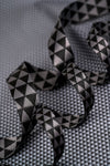 Graywork Renaissance Webbing - Kinda Shady Webbing Carbon - 1.5” wide - sold by the meter 40” - Preorder October 2025