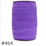 PKQ 1” Fold-over Elastic - cut into 3 m bundle in your choice of color