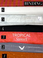 Sidewalk Chalk Quilt Kit - Tropical Sunset - 54”x64”