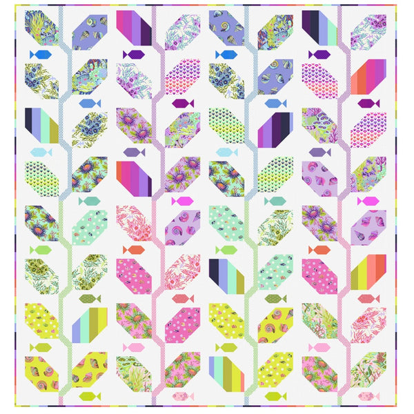 Marine Meadow KIT - Floral Reef by Tula Pink - PREORDER April 2026 - Limited Edition KIT