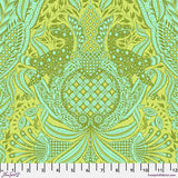 *ROAR! - Tula Pink -  Gift Rapt  -PWTP224. Lime - Preorder April 2024