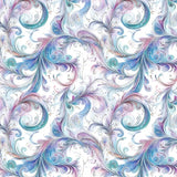 Swirls - My Fabric Dresser - *WATERPROOF Cotton Canvas 56” wide