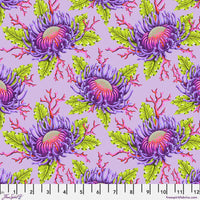 Friends & Anemones - Ultraviolet - Floral Reef by Tula Pink - PREORDER April 2026 -