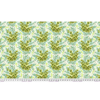 Shadow Sharks - Seagrass - Floral Reef by Tula Pink - PREORDER April 2026 -