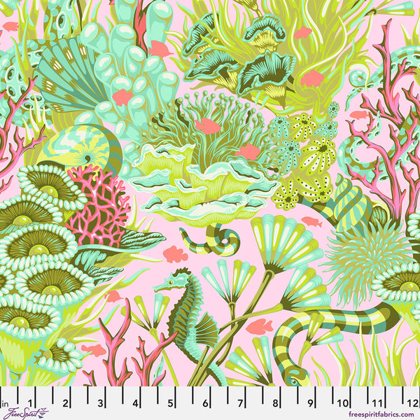 Reef What You Sew - Coralline  - Floral Reef by Tula Pink - PREORDER April 2026 -