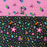 Quilted Pouch KIT - pattern by UhOh Creations - Rainbow BEE