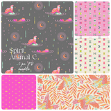Spirit Animal C - OOP Tula Pink Spirit Animal - 5 pc - F8 bundle