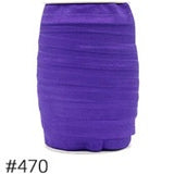 PKQ 1” Fold-over Elastic - cut into 3 m bundle in your choice of color