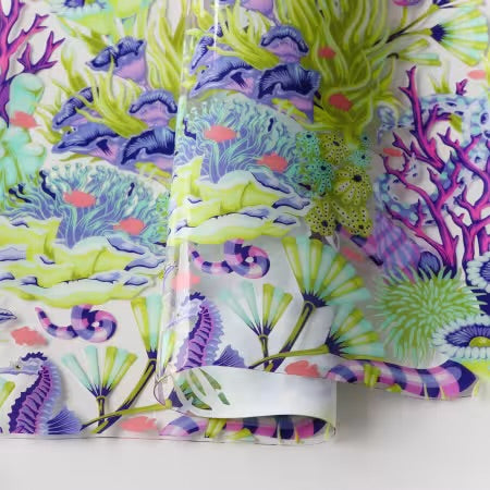 Tula Pink Floral Reef - Reef What You Sew  - VINYL 1/2 yd cut - PREORDER April 2026