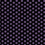 ) Fabric Bowl #W9 Kaffe Fassett Spot Black PWGP070, Black Purple Dot  3.4 m m