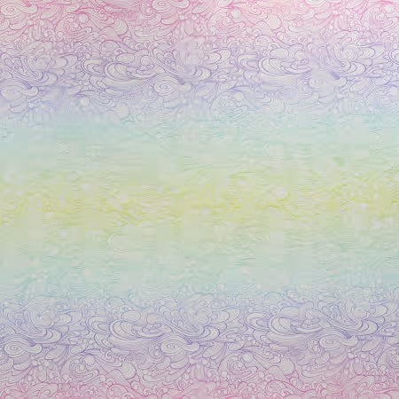 Tula Pink Floral Reef - Making Waves -  VINYL 1/2 yd cut - PREORDER April 2026