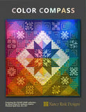 Introductory Pricing -  Preorder for November 2026 - COLOR COMPASS QUILT Kit - BOM format - 84”x84” - shipped in two shipments