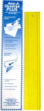 Preorder - Add-A-Quarter 12” PLUS Ruler - Yellow