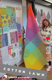 Norma Jean Quilt - Tula Pink Legendary Cotton *LAWN - Large Throw Size 81” x 81” - Pattern by Trace Creek Quilting -  preorder October 2026