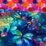 DELUXE Large - PKQ Grab & Go RETREAT Bag KIT - Dragonfly/Mosaic PINK