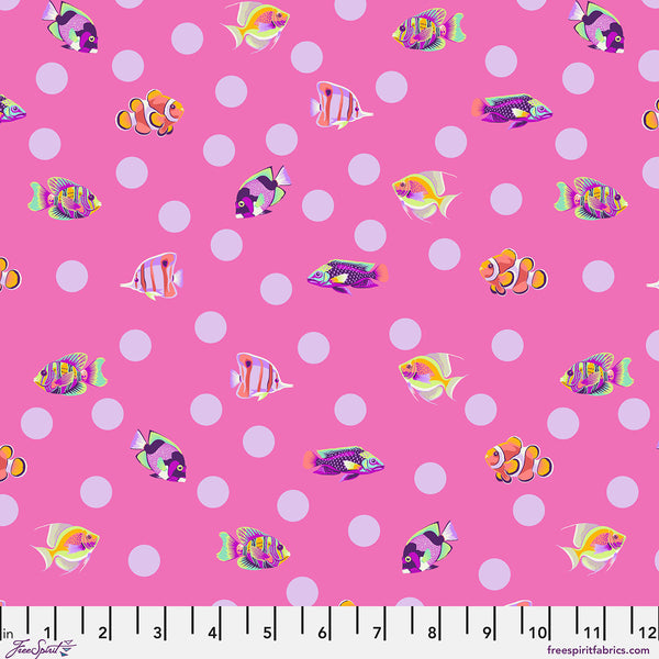 School Crossing - Delphine
- Floral Reef by Tula Pink - PREORDER April 2026 -