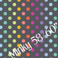 Tula Pink Graywork MINKY - POM Shadow - preorder November 2025