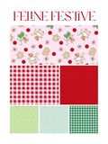 Scandinavian Tomte -  Modern Holiday colorway - 54”x62”