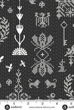 Preorder September 2026 - Alison Glass JINNY 108” wide Redwork Panda - 2 m bundle 80”x108”