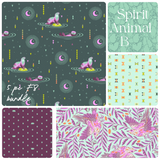 Spirit Animal B - OOP Tula Pink Spirit Animal - 5 pc - F8 bundle