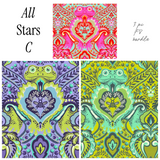 All Stars  C - OOP Tula Pink All Stars  - 3 pc - F8 bundle