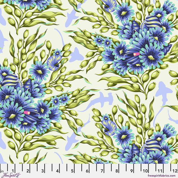 Shadow Sharks - Marine - Floral Reef by Tula Pink - PREORDER April 2026 -