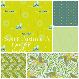 Spirit Animal A - OOP Tula Pink Spirit Animal - 5 pc - F8 bundle