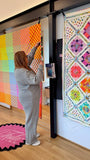Norma Jean Quilt - Tula Pink Legendary Cotton *LAWN - Large Throw Size 81” x 81” - Pattern by Trace Creek Quilting -  preorder October 2026