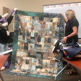 Yellow Brick Road - Twin Size Quilt - Seth Aptor - One Layer Away with your choice of border