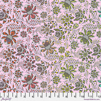 *ROAR! - Tula Pink -  Wild Vine - PWTP227.Blush - 44-45” Preorder April 2024