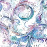 Swirls - My Fabric Dresser - *WATERPROOF Cotton Canvas 56” wide