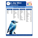Preorder - Legit Kit Pattern - Blue Jay The MINI
