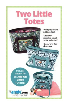 Two Little Totes - pattern By Annie’s